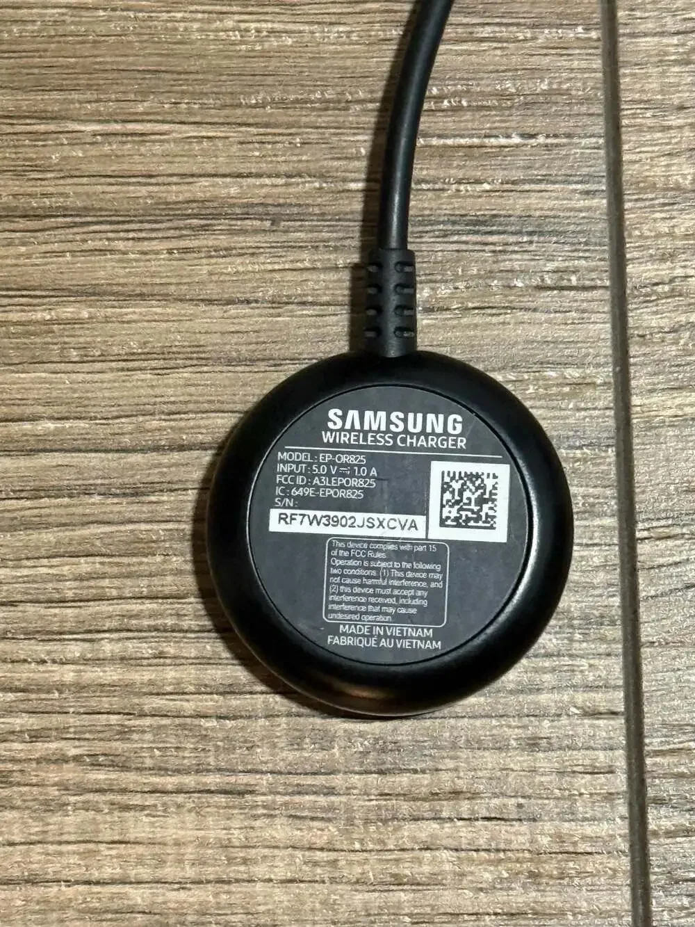 Samsung Wireless Charger Model EP-OR825 for Galaxy Watch